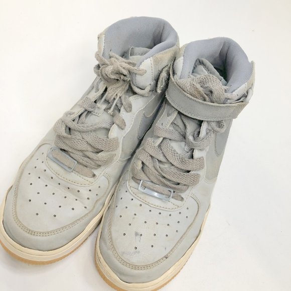 Nike Air Force 1 Mid Boys Shoes 6Y 314195-034 A08 - Picture 5 of 8